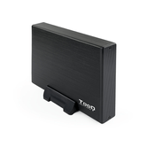 TOOQ TQE-3527B - CARCASA PARA DISCOS DUROS HDD, 3,5", SATA I/II/III, USB 3.0,COLOR NEGRO