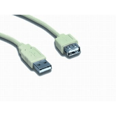 Gembird Cable Alarg. USB 2.0(M)-(H) 0.75Mts