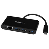 ADAPTADOR USB-C DE RED 3 PUERTOS USB 3.0 Y PD