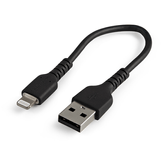 15CM USB TO LIGHTNING CABLE APPLE MFI CERTIFIED - BLA CK