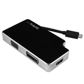 ADAPTADOR DE VIAJES A/V 3-EN-1 USB-C A VGA DVI O HDMI 4K