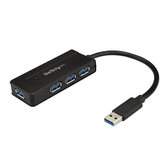 4PORT USB 3.0 HUB WITH CHARGE PORT - POWERED USB 3.0 H UB