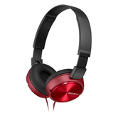 AURICULARES + MICRO SONY MDR-ZX310 ROJO