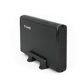 TOOQ TQE-3509B - CARCASA PARA DISCOS DUROS HDD DE 3,5", SATA I-II-III, USB 2.0, COLOR NEGRO