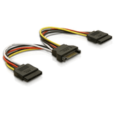 CABLE CORRIENTE DELOCK 60105 HDD SATA 15 PINS A 2X HDD SATA 15 PINS