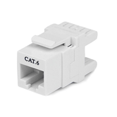 JACK DE PARED MODULO KEYSTONE RJ45 HEMBRA TIPO 110 BLANCO IN