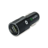 CARGADOR RAPIDO COCHE CONCEPTRONIC CARDEN02B USB-C + USB A  5V/2.4A 9V/2A  12V/1.5A 36W