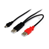 6 FT USB Y CABLE FOR EXTERNAL