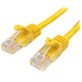 CABLE 1M AMARILLO CAT5E RJ45