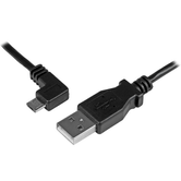 CABLE DE 2M MICRO USB CONECTOR ACODADO A LA IZQUIER DA