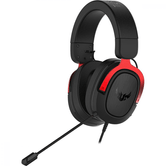 AURICULARES + MICRO ASUS TUF GAMING H3 ROJO