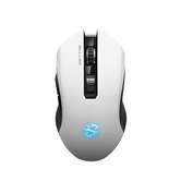 RATON GAMING SHARKOON SGM3 RGB - BLANCO