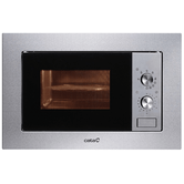 HORNO MICROONDAS INTEGRABLE CATA 07510306 MC 20 IX 20 LITROS CON GRILL INOX