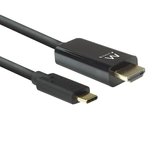 EWENT Conversor USB-C a HDMI MACHO 4K/60HZ 2m