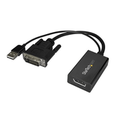 ADAPTADOR DVI A DISPLAYPORT ALIMENTACION USB CONVERS OR