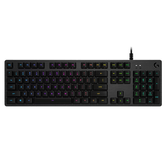 TECLADO MECANICO GAMING LOGITECH G512 CARBON RGB GX BROWN