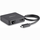 ADAPTADOR MULTIPUERTOS USB TIPO C PARA ORDENADOR PORTÁTIL - DOCKING   STATION USB-C CON RED HDMI 4K Y USB-A