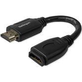 6IN HDMI 2.0 PORT SAVER CABLE - GRIPPING CONNECTOR - 4K 60 HZ