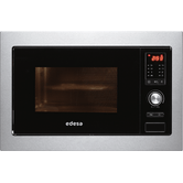 HORNO MICROONDAS INTEGRABLE EDESA EMW-2510IG X 25 LITROS CON GRILL NEGRO