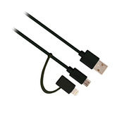 CABLE MICRO USB EWENT COMPATIBLE APPLE 8P LIGHTING 1M