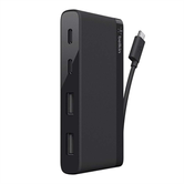 MINIHUB USB-C BELKIN F4U090BTBLK 4 PUERTOS,  2 USB-C, 2 USB-A  COLOR NEGRO