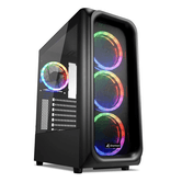 SHARKOON  TK5M RGB ATX RGB Negro