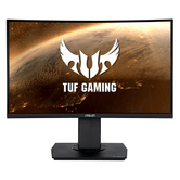 MONITOR GAMING ASUS TUF VG24VQR  23,6" FHD, 1920 X 1080, 165Hz, 1MS, CURVO, HDMI, DP, NEGRO