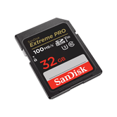 SANDISK EXTREME PRO 32GB SDHC MEMORY CARD + 2 YRS RESCUEPRO DELUXE UP TO 100MB/S & 90MB/S READ/WRITE SPEEDS, UHS-I, CLASS 10