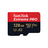 Ext PRO microSDXC 128GB+SD 200MB/s