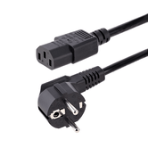 CABLE 1M DE ALIMENTACION UE SCHUKO A C13 18AWG ORDENAD OR