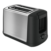 TOSTADORA MOULINEX LT340811 DE 2 RANURAS CORTAS 850W COLOR NEGRA E INOX