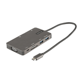 USB C MULTIPORT ADAPTER - HDMI 4K 30HZ OR VGA 5GBPS USB 3.0 H UB