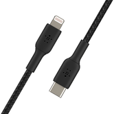 CABLE BELKIN CAA004BT1MBK USB-C A LIGHTNING TRENZADO BOOST CHARGE 1m COLOR NEGRO