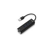 Sveon Adaptador de Red + Hub USB3.0 SCT240