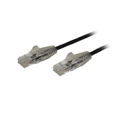 Cable 2m de Red Cat6 Sin Enganches Negro