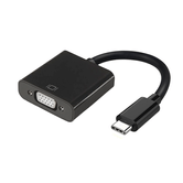 ADAPTADOR AISENS USB TIPO-C MACHO A VGA HEMBRA 15CM NEGRO A109-0347