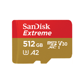 Extreme microSDXC 512GB+SD 190MB/s