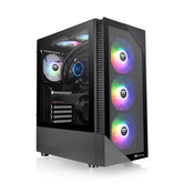 THERMALTAKE  View 200 TG ARGB RGB Negro