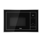 HORNO MICROONDAS INTEGRABLE TEKA ML 8200 BIS CRISTAL NEGRO 20 LITROS CON GRILL NEGRO