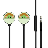 EARPHONES BABY YODA 011 STAR WARS MULTICOLOR