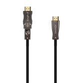 AISENS Cable Hdmi V2.1 AOC Desmontable Ultra Alta Velocidad / Hec 8K@60Hz 4K@120Hz 4:4:4 48Gbps, A/M-D/A/M, Negro, 15M