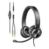 AURICULARES C/MICROFONO NGS MSX11PRO JACK-3.5MM NEGRO