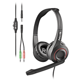 AURICULARES C/MICROFONO NGS MSX10PRO JACK-3.5MM NEGRO