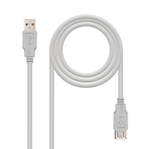 CABLE MICRO NANOCABLE USB A M USB A H 1MT 2.0 10.01.0202