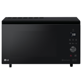 HORNO MICROONDAS INTEGRABLE LG MJ3965BPS 39 LITROS CON GRILL NEGRO