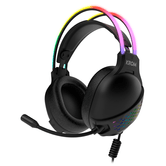 AURICULARES + MICRO KROM KLAIM RGB LED