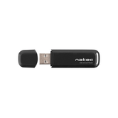 LECTOR DE TARJETAS NATEC USB 3.0 SCARAB 2 SD/MICRO SD NEGRO