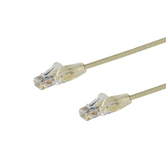 Cable 50cm de Red Cat6 Sin Enganches Gris