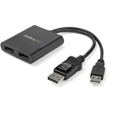 MST HUB DISPLAYPORT TO 2-PORT