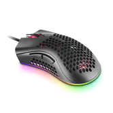 Mas Gaming Ratón MMEX 32000DPI 75G RGB BLACK